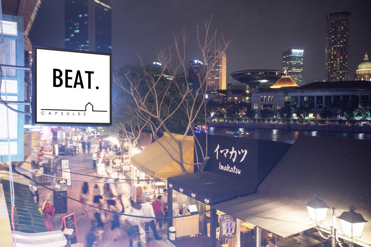 Beat. Capsule Hostel @ Boat Quay Singapore Bagian luar foto